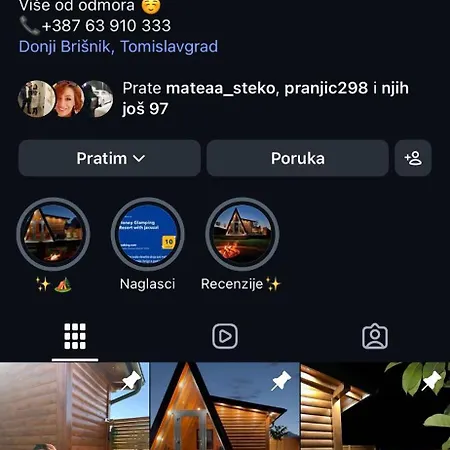 Honey Glamping With Jacuzzi Tomislavgrad